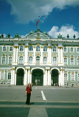 дворцовая площадь перед Эрмитажем