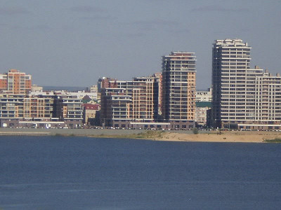 Вид урбанизированной Казани