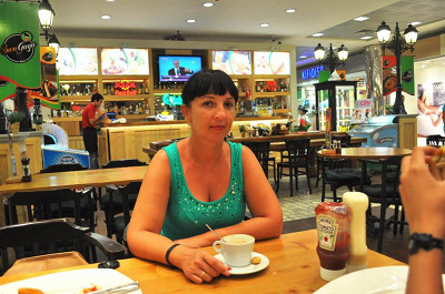 В кафе Sari Gaga