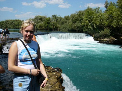 Вид на водопад Манавгат