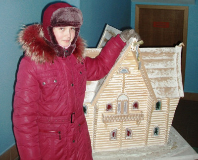 в холле отеля