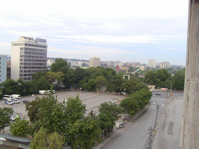 вид из отеля в районе Улус