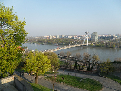 Вид на город