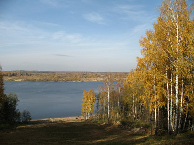 Волга в Семигорье