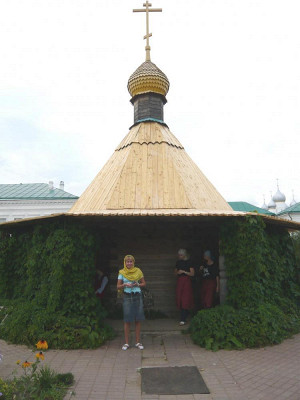 Святой источник на территории