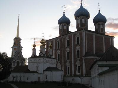 Рязанский Кремль. Вид на Собор Успения Пресвятой Богородицы