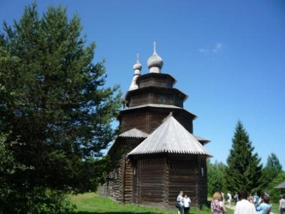 Церковь Николы из деревни Высокий Остров.