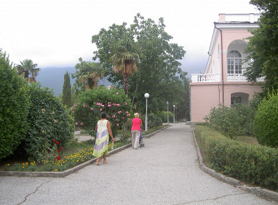 Парк в Гурзуфе