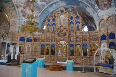 Иконостас собора Успения Пресвятой Богородицы.