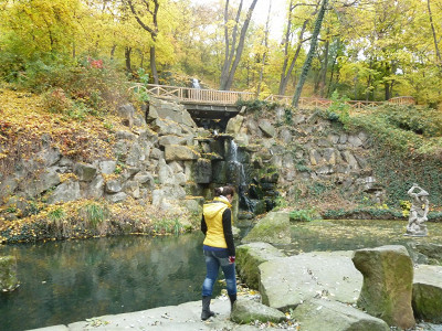 Парк возле дворца Кинских