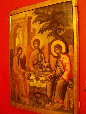 Ушаков. Ветхозаветная Троица