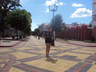 Историческая часть города. Малолюдно - это плюс.