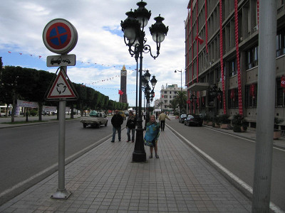 улица в Тунисе