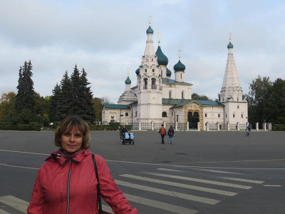 У церкви Ильи Пророка.