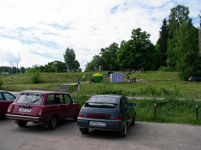 Выход к озеру