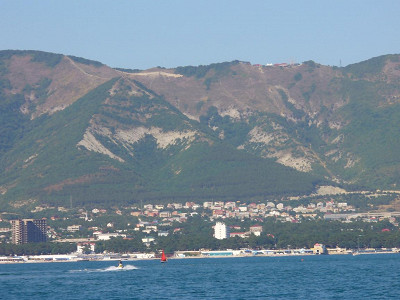 Вид на город с моря