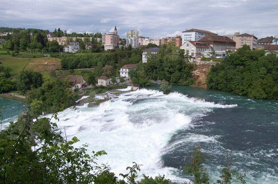 Водопад сверху