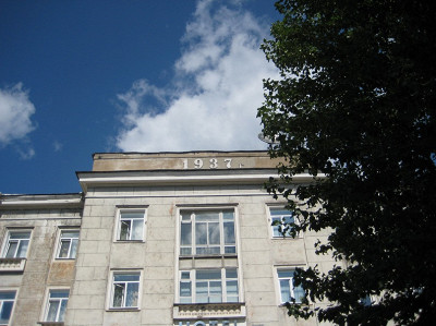 Фасад гостиницы