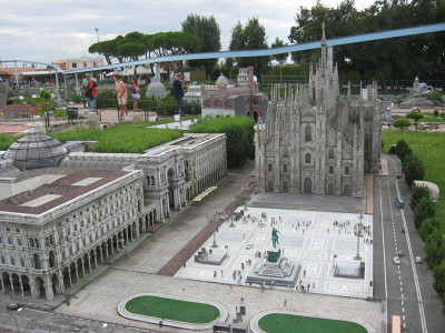 Парк "Италия в миниатюре"Rimini. Duomo.Милан.