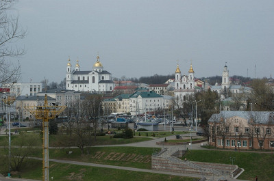 Вид на город