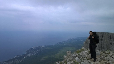 вид с горы Ай-петри
