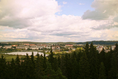 Панорама города