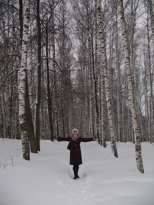 В березовой роще