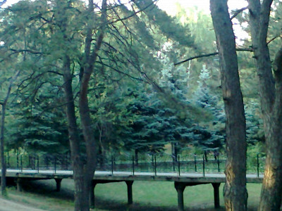 Вход в парк культуры