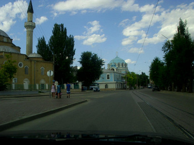мимо мечети - к храму