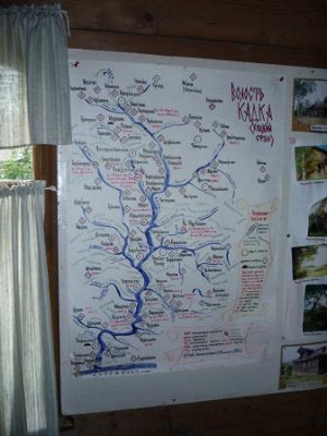 План-схема Кацкого стана.