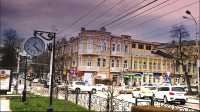 центр города П.
