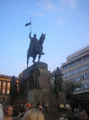 памятник святому Вацлаву