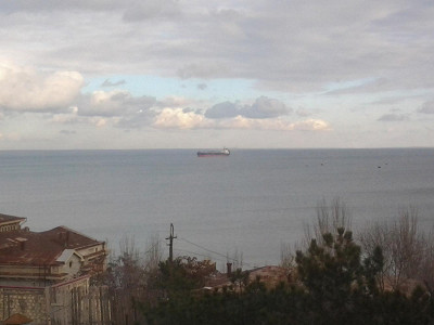 Вид на море из окна номера