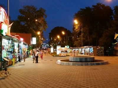 Анапа вечером