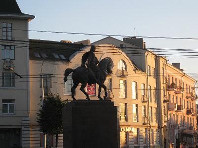 Памятник князю Олегу Рязанскому