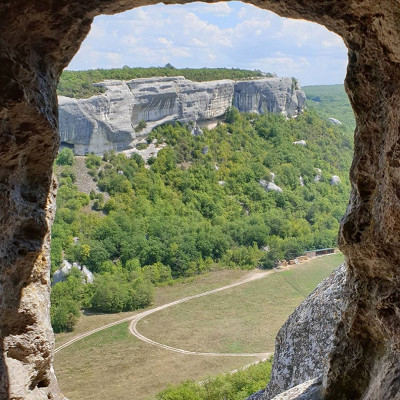 Серпантин к тропе Голицына