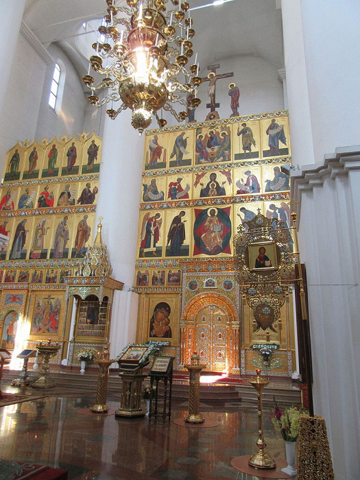Успенский собор в Ярославле, иконостас