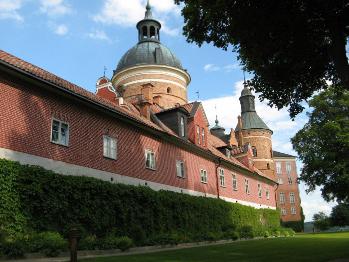 Виды замка Грипсхольм, Мариефред, Швеция