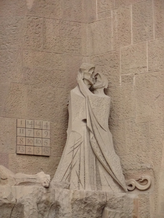 Поцелуй Иуды, Саграда Фамилия, Барселона