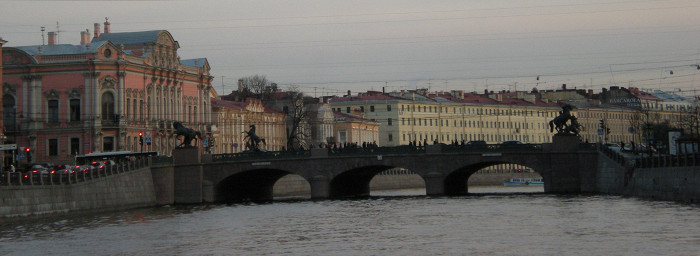 Вид на Аничков мост, Санкт-Петербург