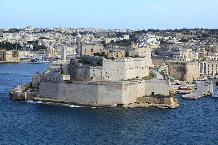 Вид на форт Сант-Анджело, Мальта