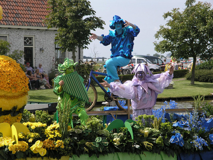 Цветочный праздник в Нидерландах