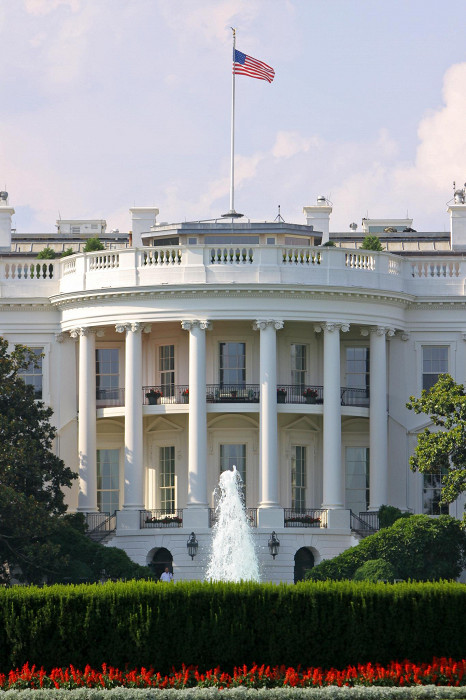 Вид на Белый дом, Вашингтон