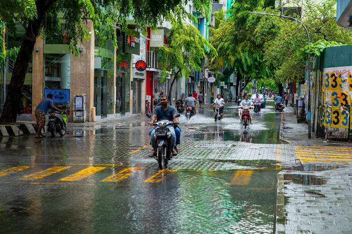 Мале, сезон дождей