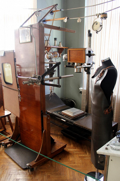 Рентген кабинет музея истории медицины в Риге