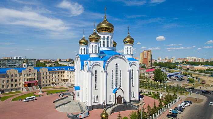 успенский собор в астане