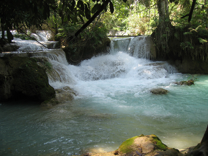 Водопады Куанг Си, Лаос