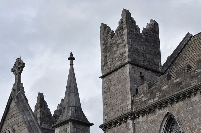 Собор Святого Патрика в Дублине, деталь крыши