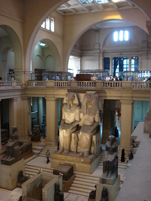 Египетский музей в Каире, один из залов