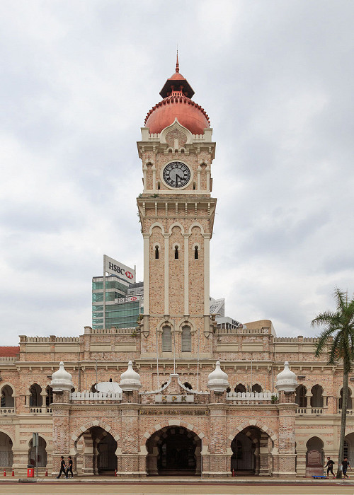 Здание султана Абдул-Самада, большая башня с часами